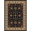 Concord Global Trading Concord Global 65136 6 ft. 7 in. x 9 ft. 6 in. Ankara Agra - Black 65136